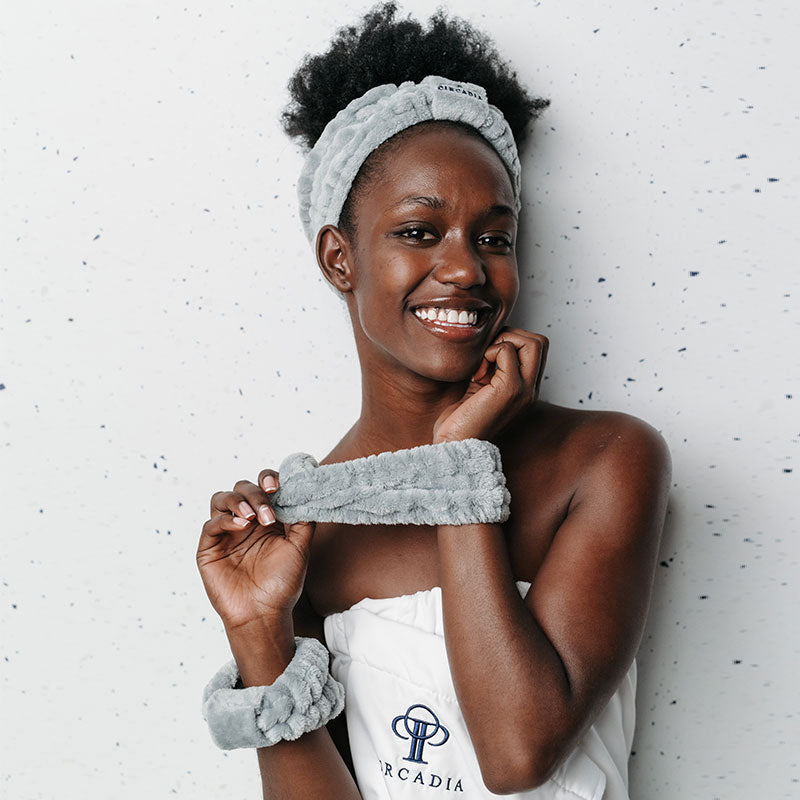 Circadia Cleansing Cuffs and Headband