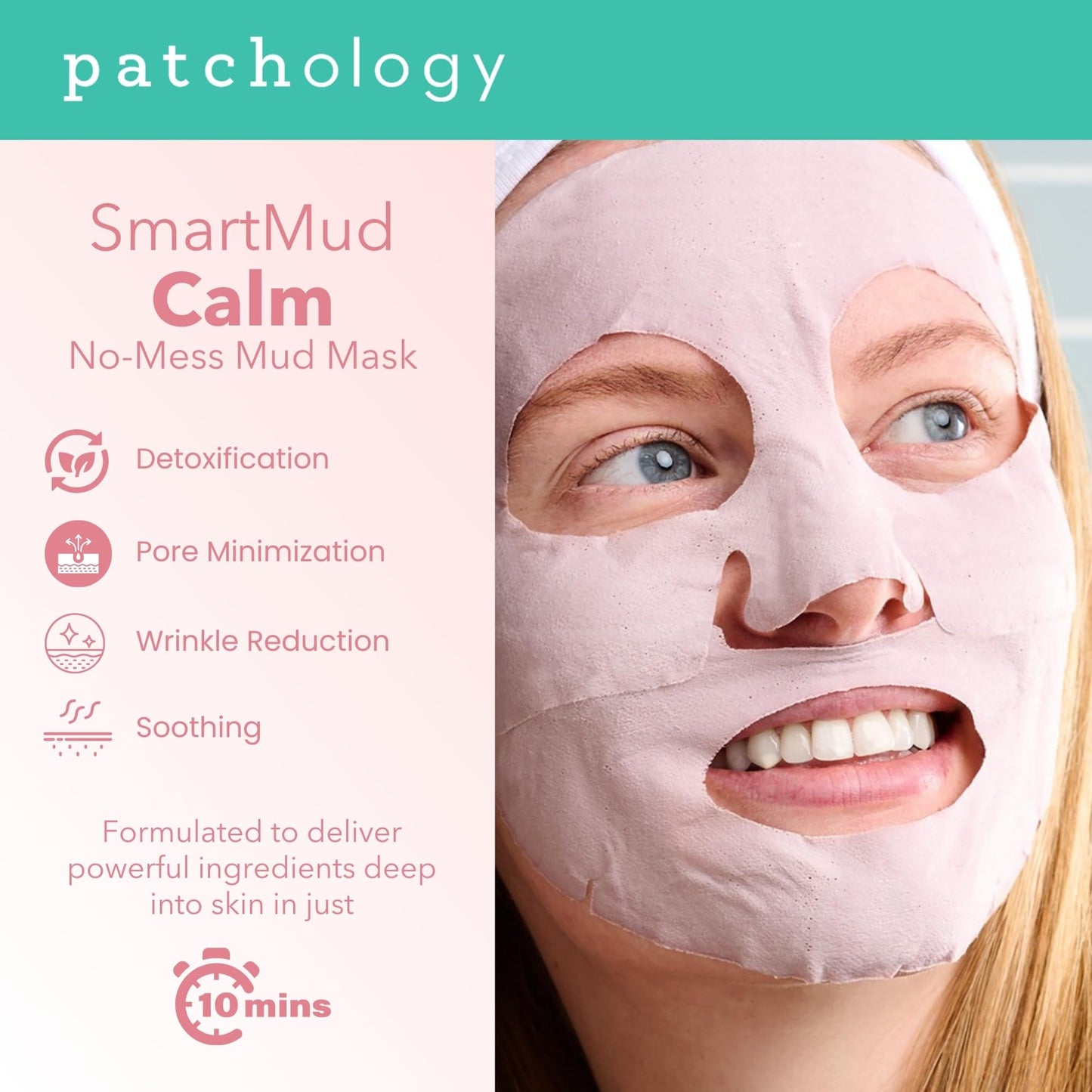 Calm Soothing SmartMud™ No-Mess Mud Mask