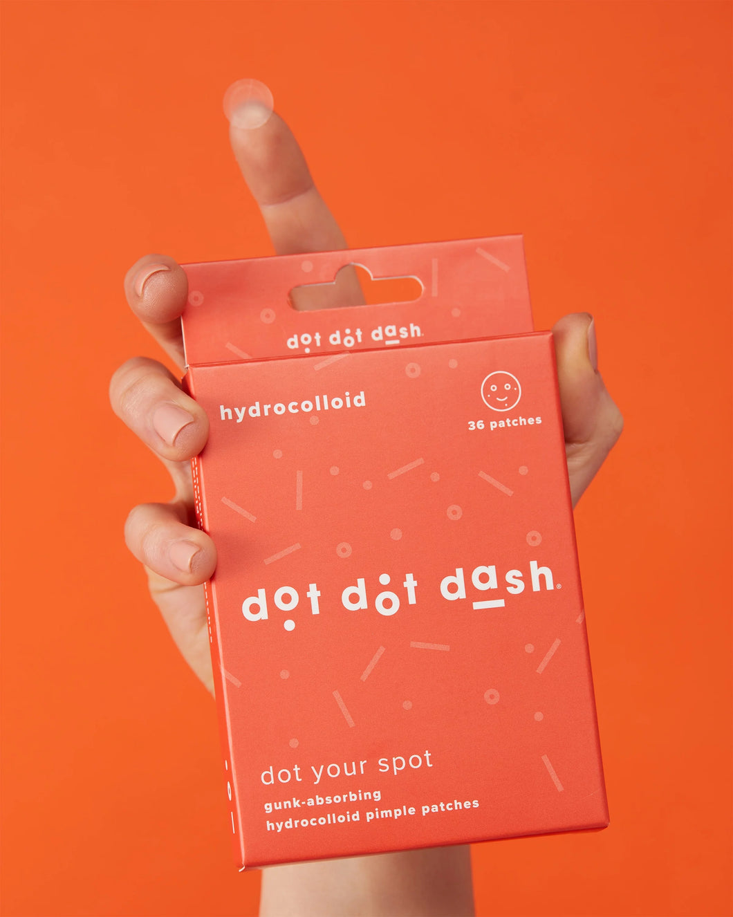 Dot Dot Dash Hydrocolloid Acne Pimple Patches